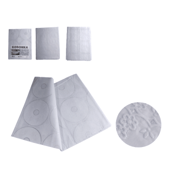 AGD/OBRUS KORONKOWY Z FOLII PCV wym.140x137cm *BR*