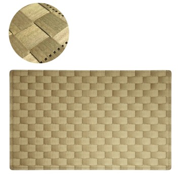 AGD/PODKŁADKA POD TALERZ PLECIONA BEŻ (1/150)