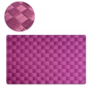 AGD/PODKŁADKA POD TALERZ PLECIONA FIOLET (1/150)