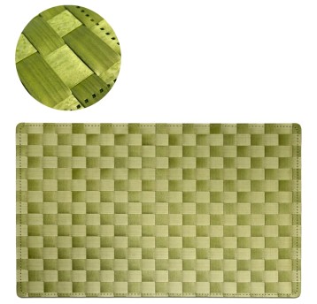 AGD/PODKŁADKA POD TALERZ PLECIONA ZIELONY (1/150)