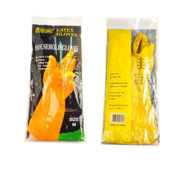 AGD/RĘKAWICZKI GOSPODA. LATEKS ŻÓŁTE XL (12/300)