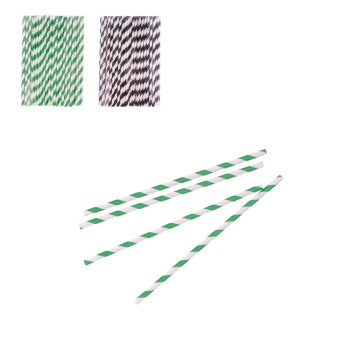 AGD/SŁOMKI DO NAPOJÓW Opak.100szt. ECO PAPIE (100)