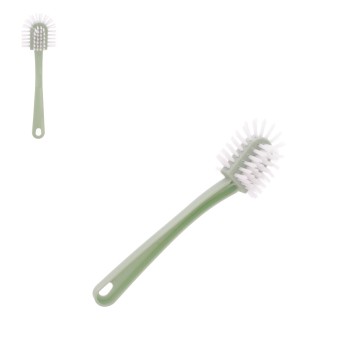 AGD/SZCZOTKA GOSP. DWUSTRONNA ZIELONA 21CM (300)