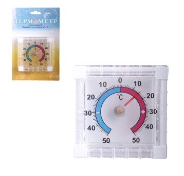 AGD/TERMOMETR ZEWNETRZNY KWADRAT 7,5cm. (60/240)