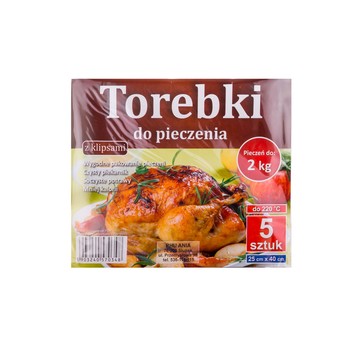 AGD/TOREBKI DO PIECZENIA Opak.5szt. 25x40 (120)
