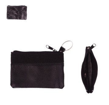 AKC/ETUI NA KLUCZE CZARNE EKO-SKÓRA (12)