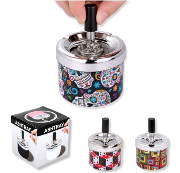 AKC/POPIELNICZKA METALOWA AUTOMAT OKRĄGŁA (120)