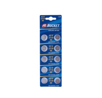 BAT/BATERIE ALKALICZNE AG10 blis10szt. ROCKET(20)