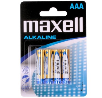 BAT/BATERIE ALKALICZNE "MAXELL" LR3 AAA (4/48 )BR*