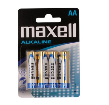 BAT/BATERIE ALKALICZNE "MAXELL" LR6 AA (4/48)BR*