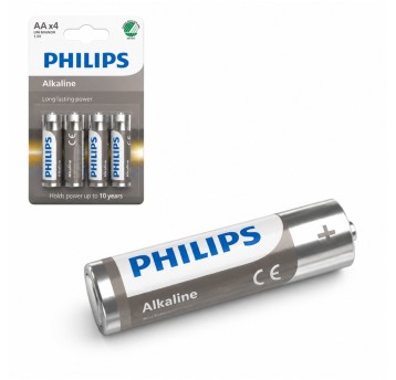 BAT/BATERIE ALKALICZNE "PHILIPS" LR6/AA (4/48)