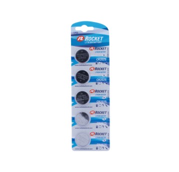 BAT/BATERIE LITHIUM CR2025 Kpl.5szt. ROCKET