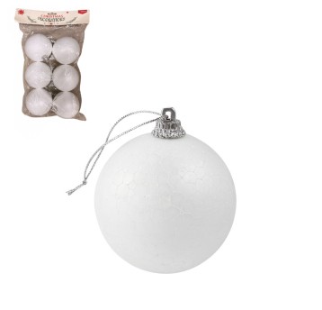 BOŻ/BOMBKA DO MALOWANI kpl.6szt śr.7cm