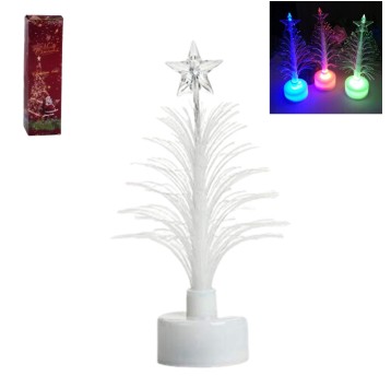 BOŻ/CHOINKA ŚWIECĄC LED NA BATERIE 14cm (500)*BR*