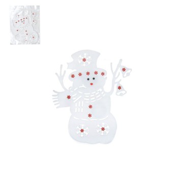 BOŻ/DEKORACJA PIANKOWA BAŁWANEK wys.30cm *BR*