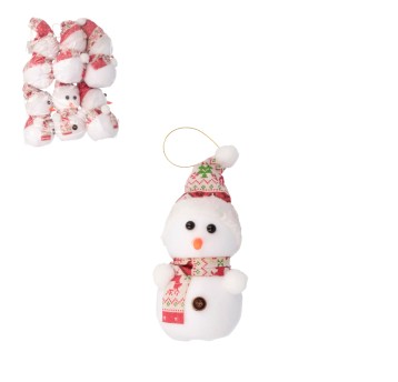 BOŻ/FIGURKA BAŁWANEK ZAWIESZKĄ Wys.18cm. (6/600)