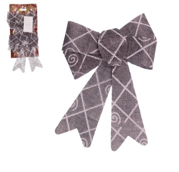 BOŻ/KOKARDA SZARA Kpl.2szt. 20x14cm *BR*