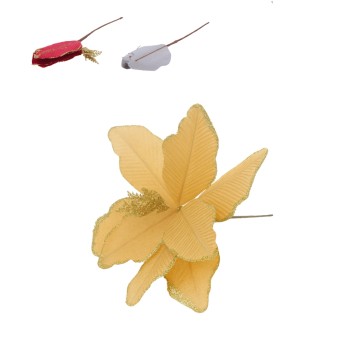 BOŻ/KWIAT ŚWIATE. AKSAMIT GAŁĄZKA dł.20cm(24/1200)