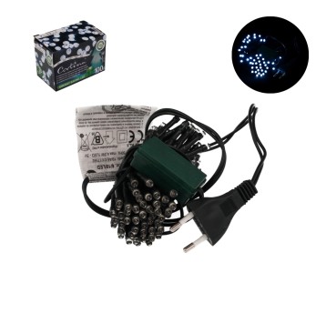 BOŻ/LAMPKI CHOINKOWE LED Opak100 ZIMNA BIAŁA (24)