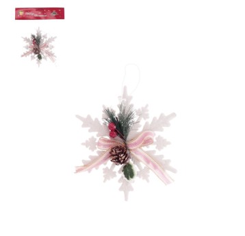 BOŻ/OZDOBA CHOINKOWA GWIAZDA śr. 14cm (600)