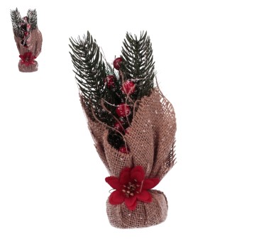 BOŻ/OZDOBA ŚWIĄTECZNA DRZEWKO wys.25cm (240)*BR*