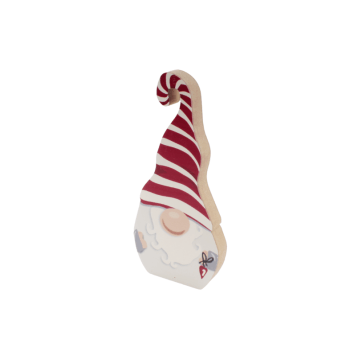 BOŻ/SKRZAT DREWNIANY W PASKI MAŁY wys.14cm (120)