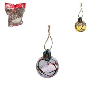 BOŻ/ZAWIESZA LED OKRGŁA śr.8 na BATERIE (1/288)