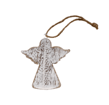 BOŻ/ZAWIESZKA ANIOŁ DREWNIANY wys.10cm *BR*