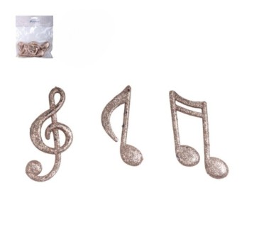 BOŻ/ZAWIESZKA NUTY wys.12,5cm kpl.3szt 19262A *BR*