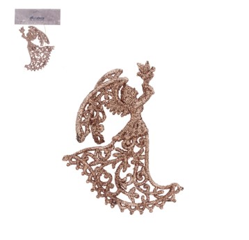 BOŻ/ZAWIESZKA z Tw.Szt. ANIOL ZŁOTY wys.15cm.*BR*