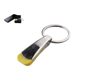 BRE/BRELOK CHROMOWANY W PUDEŁKU dł.8cm (?)