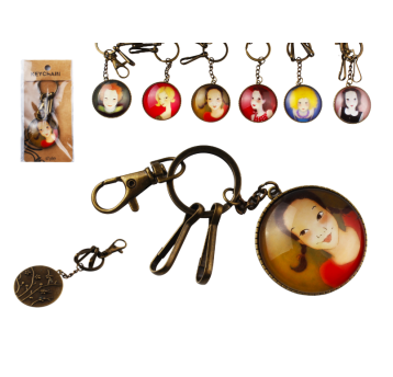 BRELOK DO KLUCZY KOBIETA