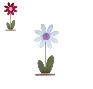 DEK/FIGURKA FILCOWA KWIATEK Wys.44cm (6/24)