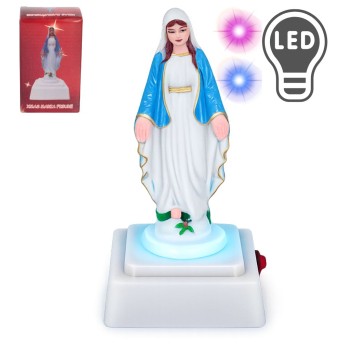 DEK/FIGURKA MARYJI z Tw.LED NA BATERIE 15cm.(160)