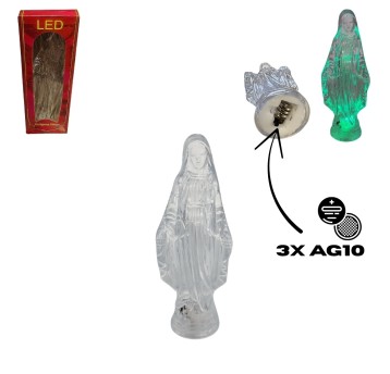 DEK/FIGURKA MATKA BOSKA na BATERIE LED AKRYL (500)