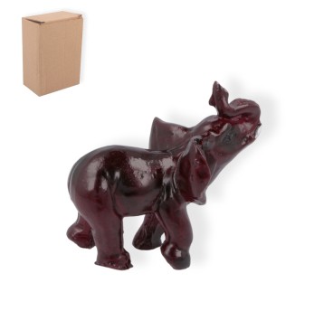 DEK/FIGURKA OZDOBNA SŁOŃ BRĄZOWY Wys.4,5cm (4/288)