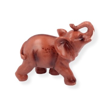 DEK/FIGURKA OZDOBNA SŁOŃ BRĄZOWY Wys.8cm (2/144)