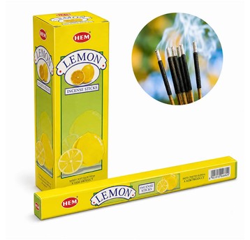 DEK/KADZIDŁO ZAPACHOWE HEM kpl.8szt LEMON (1/25