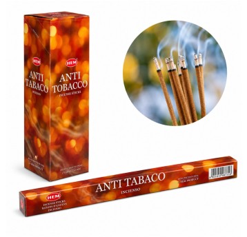 DEK/KADZIDŁO ZAPACHOWE kpl.8szt ANTI TABACO(1/25)