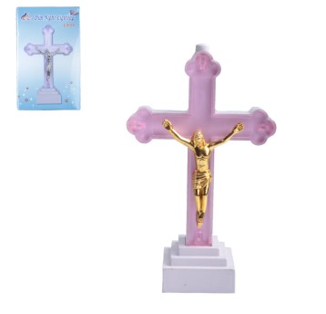 DEK/KRZYŻ LED Na BATERIE Wys.14cm. (240)