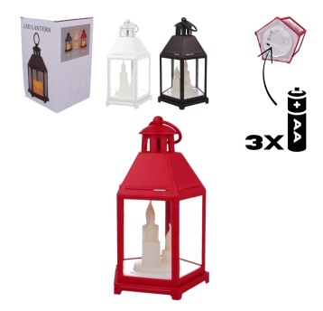 DEK/LAMPION LED na BATERIE 3xAA wym.21x12cm (60)