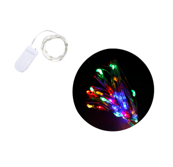 DEK/LAMPKI DRUCIKI 20LED MULTICOLOR (1000)