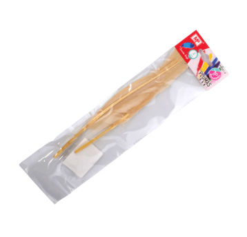 DEK/PIÓRO KREMOWE wys.30cm kpl.2szt (12/288)