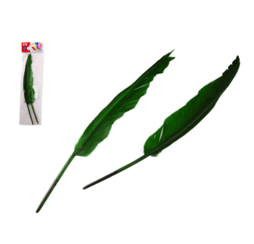 DEK/PIÓRO ZIELONE wys.30cm kpl.2szt (12/288)