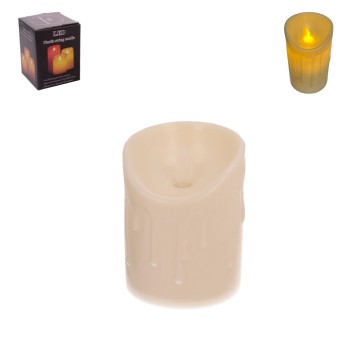 DEK/ŚWIECZKA LED NA BATERIE WYS.10cm (/192)