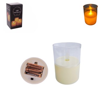 DEK/ŚWIECZKA LED NA BATERIE WYS.12,5cm (/120)