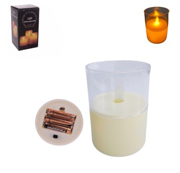 DEK/ŚWIECZKA LED NA BATERIE WYS.15cm (/120)