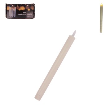 DEK/ŚWIECZKA LED NA BATERIE WYS.26cm (12/480)