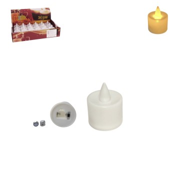 DEK/ŚWIECZKA LED NA BATERIE Wys. 4cm (24/960)