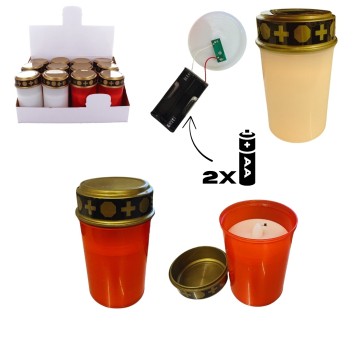 DEK/ZNICZ LED MIX na BATERIE LR6/AA (12/120)